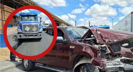 Camioneta queda destrozada tras ser embestida por tráiler en la Carretera Aeropuerto