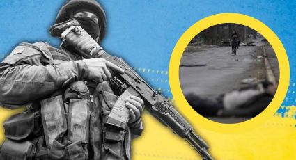 Soldado ucraniano ejecuta a mujer civil en carretera; dron ruso registra el momento | VIDEO