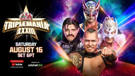 Triplemanía XXXIII: ¿a qué hora y dónde ver el magno evento de la lucha libre mexicana?