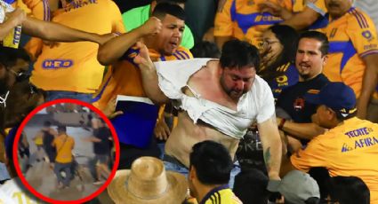 Violencia en el futbol mexicano: aficionados de Tigres protagonizan peleas tras perder contra América | VIDEO