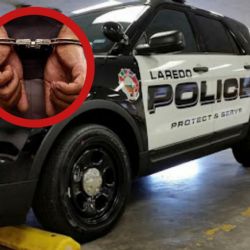 Arrestan a joven que pateó a policía en Laredo; esto le encontraron