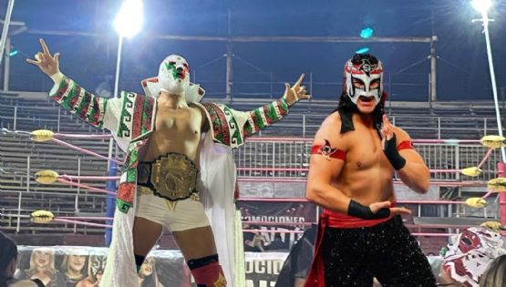 Lucha Libre en Nuevo Laredo: Hijo del Dr. Wagner Jr. y Octagón Jr. hacen vibrar a la Lauro Luis Longoria
