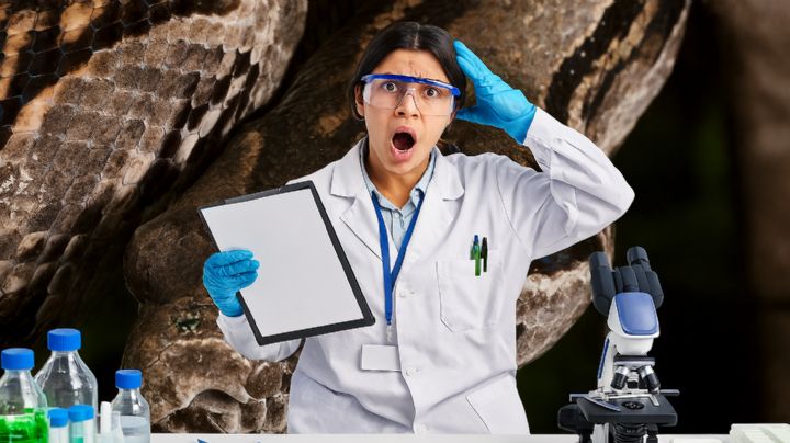 Esta serpiente 'mutante' con corazones en sus escamas, dejo perplejos a los científicos | FOTO