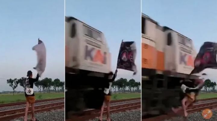Influencer muere arrollado por un tren mientras grababa video para redes sociales | VIDEO