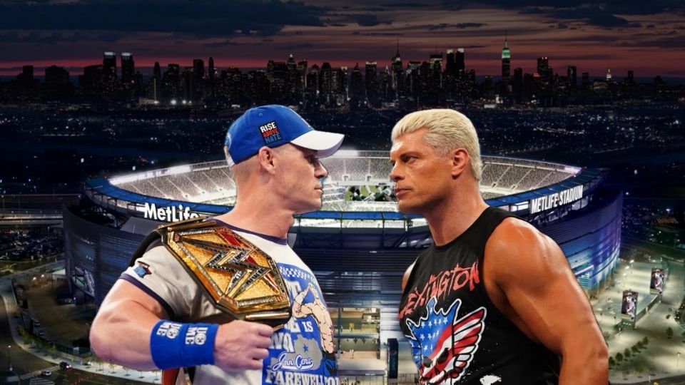 John Cena defenderá el Campeonato de la WWE ante Cody Rhodes.
