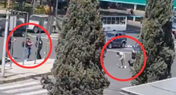 Policía pelea con motociclista y lo mata a balazos; su padre presenció el ataque | VIDEO