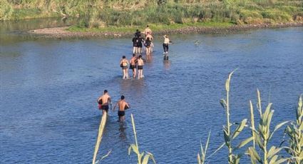 Laredo: regresan a 432 indocumentados a México; fueron sorprendidos dentro del río