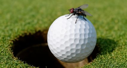 Mosca le hace ganar 2 millones de dólares a golfista en torneo de élite | VIDEO