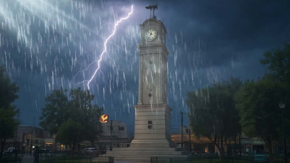 Así estaría el clima en Nuevo Laredo