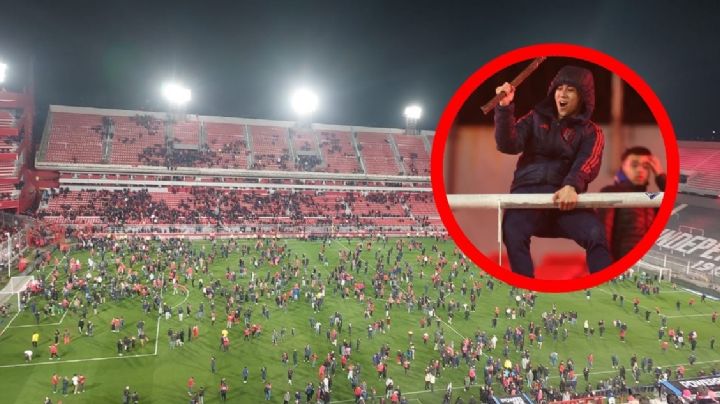 Noche de terror en el futbol; batalla campal deja heridos en la Sudamericana | IMÁGENES FUERTES