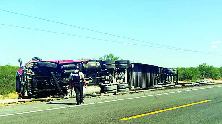 Atoran accidentes la Carretera Nacional Nuevo Laredo-Monterrey