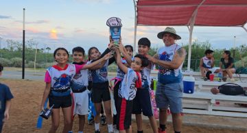 Titanes le pega a Águilas y levanta el título en el Torneo Under 6-9 Play Flag Football