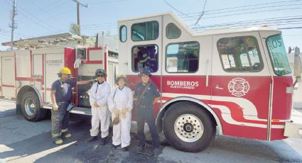 Nuevo Laredo: son bomberos héroes sin capa; festejan su día