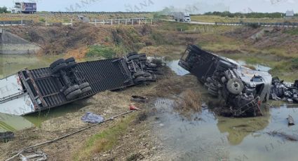 Jovencito muere en la Carretera Nacional; conducía tráiler que volcó tras accidente