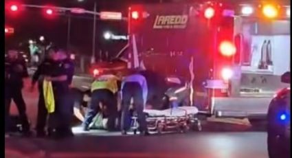 Hombre atropellado por camioneta en Laredo está al borde de la muerte; policía busca al responsable