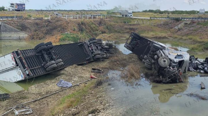 Jovencito muere en la Carretera Nacional; conducía tráiler que volcó tras accidente
