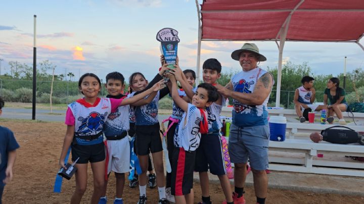 Titanes le pega a Águilas y levanta el título en el Torneo Under 6-9 Play Flag Football