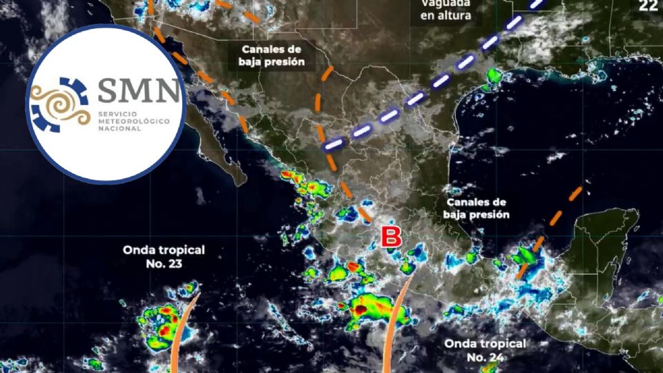 Así estará el fin de semana en México, según Conagua