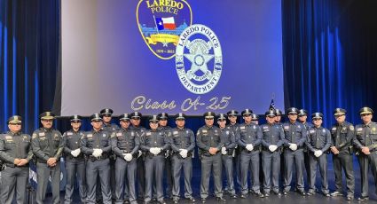 La Policía de Laredo refuerza sus filas con 17 nuevos miembros