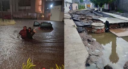 Mueren dos personas durante una tormenta; fueron arrastradas por la corriente en Querétaro