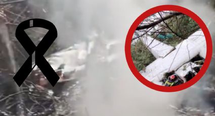 Avioneta ambulancia se estrella y provoca explosión; cuatro personas murieron calcinadas | VIDEO