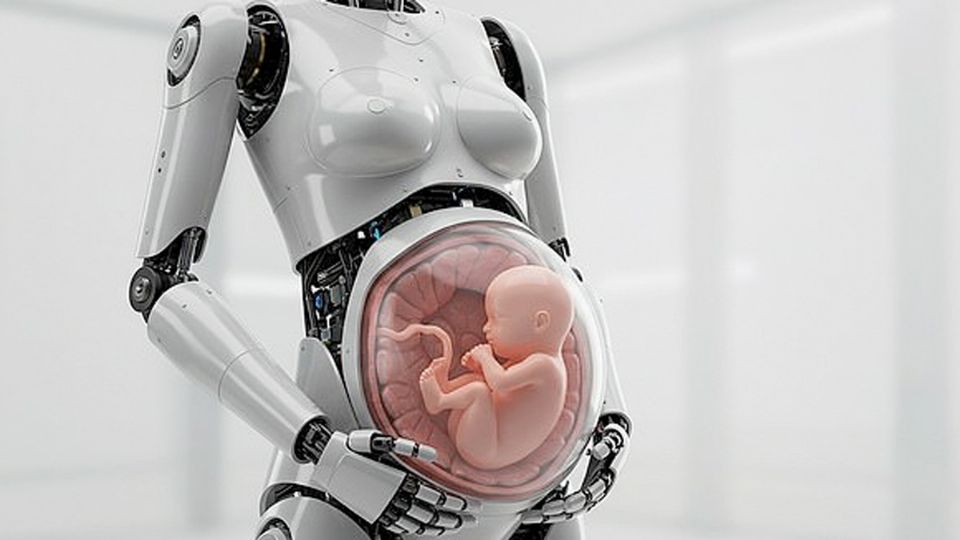 Crecer en el vientre de una máquina