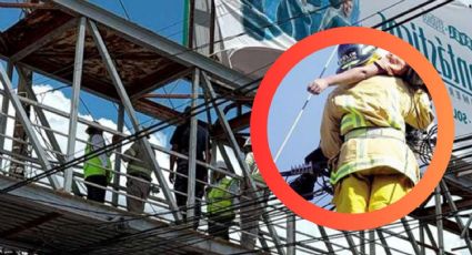 Tamaulipas: trabajador muere electrocutado; cayó desde lo alto de un puente