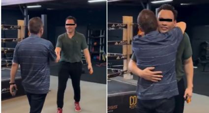 Julio César Chávez Jr. se reencuentra con su padre tras salir de la cárcel | VIDEO