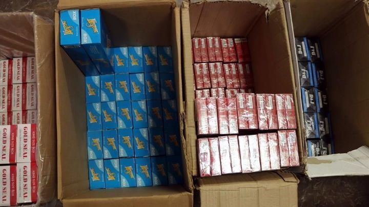 Confiscan 10 millones de cajetillas de cigarros