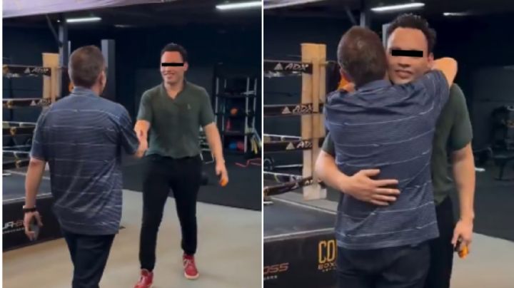 Julio César Chávez Jr. se reencuentra con su padre tras salir de la cárcel | VIDEO