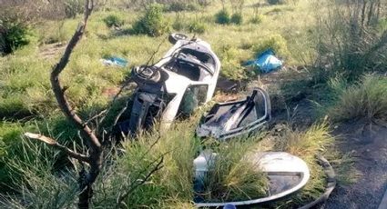 Captan el momento exacto del fatal accidente en Ciénega de Flores que dejó cinco muertos | VIDEO