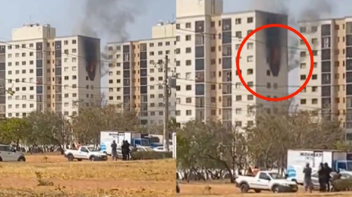 Padres y su bebé recién nacido mueren tras saltar de un edificio; querían escapar de incendio