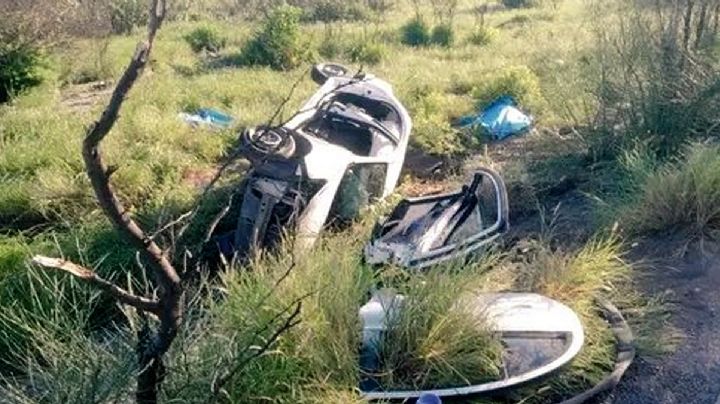 Captan el momento exacto del fatal accidente en Ciénega de Flores que dejó cinco muertos | VIDEO