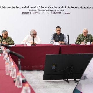 Gabinete de seguridad fortalece acciones en Sinaloa; se reunirá con gobierno local cada 15 días