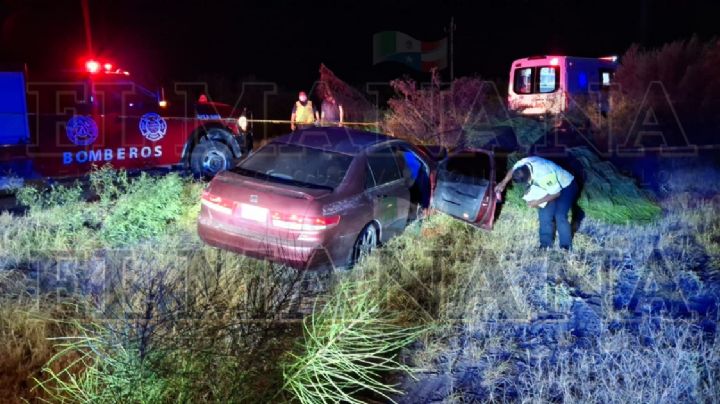 Muere despachador de gasolinera sobre la Carretera Anáhuac; chocó contra base de cemento