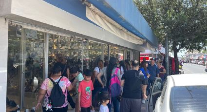 Compras de pánico en Nuevo Laredo: saturan tiendas por regreso a clases