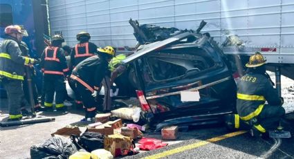 Trailero causa fatal accidente en EU y mueren tres personas; es ilegal, no habla inglés y tiene licencias