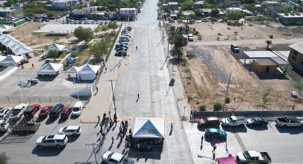 Repavimentan calles de la colonia Francisco Villa; benefician a 27 mil 500 ciudadanos