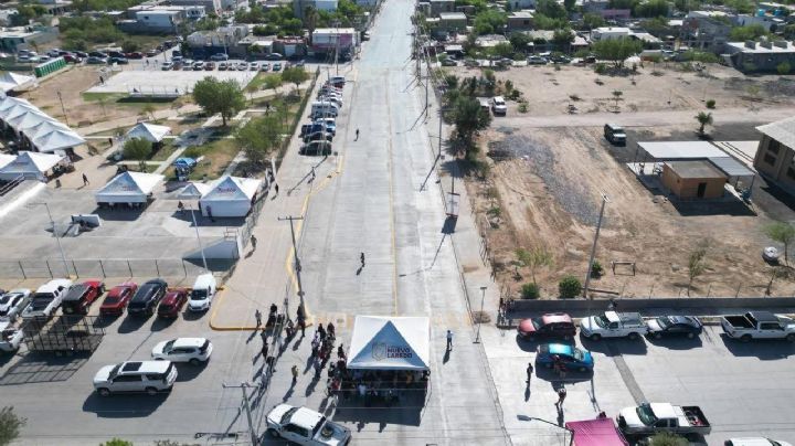 Repavimentan calles de la colonia Francisco Villa; benefician a 27 mil 500 ciudadanos