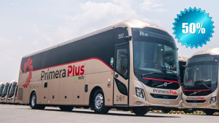 Autobuses Primera Plus ofrecen descuento del 50% a las personas que presenten esta tarjeta