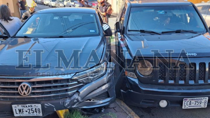 Nuevo Laredo: embarazada choca camino al hospital; afectó a abuelita de 73 años