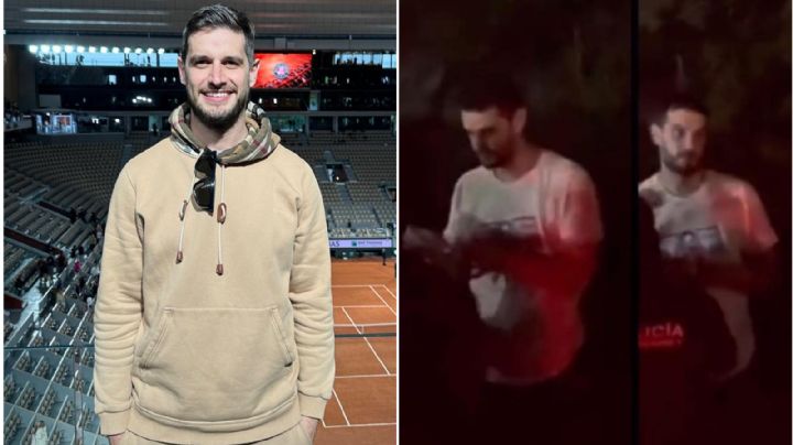 ¿Detuvieron a Adrián Marcelo?; así lo captaron junto a varios policías | VIDEO