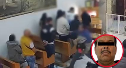 Hombre machetea a otro en plena misa; estaban rezando en la iglesia | VIDEO