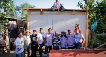 DIF Tamaulipas, INJUVE y TECHO construyen vivienda progresiva para población vulnerable
