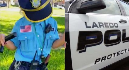 Niña de 7 años será jefa de la Policía de Laredo por un día y esta será su función