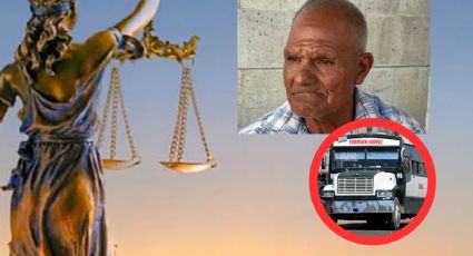 Abuelito pide justicia por la muerte de su esposa; autobús de pasajeros la atropelló