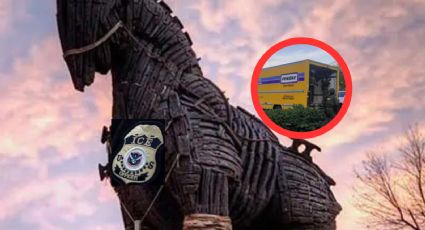 Como ‘caballo de Troya’; agentes se esconden en camión de mudanza para cazar migrantes en EU