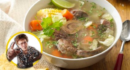 Esta es la mejor carne para el caldito de res; la encuentras en cualquier supermercado