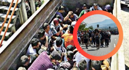 Descubren camión lleno de migrantes a punto de morir, entre ellos una mujer embarazada y un niño