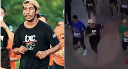 Hombre borracho se cuela a carrera y la ‘gana’; corrió con sandalias y obtuvo medalla